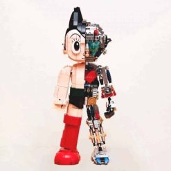 Pantasy 86203 Astro Boy Mechanical Half Clear Version Ideas Creator Anime 1250Pcs Building Blocks Kids Toy