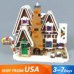 Gingerbread house 10267 King X19075 Ideas Creator building blocks kids toy