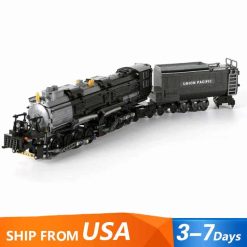 Jiestar 59005 The Bigboy Steam Locomotive Train Railway Express Technic Building Blocks