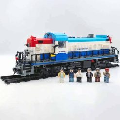 Jiestar 59006 Doomsday Train Locomotive GE Dash 8-40C Technic Zombie Minifigures Building Blocks Kids Toy