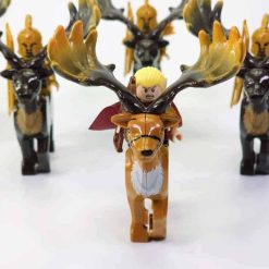 Lord Of The Rings Hobbit Mirkwood Elves on Elk Mount Elf Army 12 Brick Figures Kids Toy Lord Of The Rings Hobbit Mirkwood Elves on Elk Mount Elf Army Minifigures