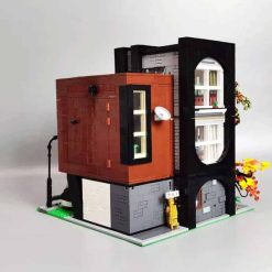 MORK 10205 Modern Villa Nova Town City Street View with Lights 3300Pcs Modular Building Blocks Kids Toy MORK 10205 Modern Villa Nova Town City Street View Modular Building Blocks Kids Toy
