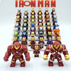 Marvel Iron Man All Suits Complete Collection MK1 - MK85 Set Minifigures Kids Toy