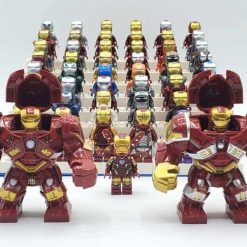 Marvel Iron Man All Suits Complete Collection MK1 - MK85 Set Minifigures Kids Toy