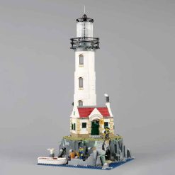 Jiestar 92882 Motorised Lighthouse 21335 Ideas Creator Icons Building Blocks Bricks Kids Toy