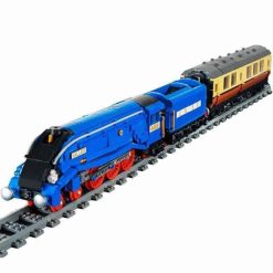 Mould King 12006 Pacifics Mallard Railways Train A4 Class Locomotive Technic with RC Building Blocks