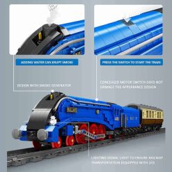 Mould King 12006 Pacifics Mallard Railways Train A4 Class Locomotive Technic with RC 2139Pcs Building Blocks Kids Toy Mould King 12006 Pacifics Mallard Railways Train A4 Class Locomotive Technic with RC Building Blocks