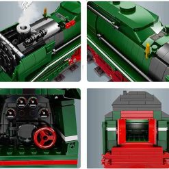 Mould King 12007 German BR18 201 Express Train Locomotive Technic with RC 2348Pcs Building Blocks Kids Toy Mould King 12007 German BR18 201 Express Train Locomotive Technic with RC Building Blocks