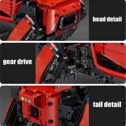 Mould King 15067 15066 Robot Dog Technic MK Dynamics Motorized Remote Control 936Pcs Building Blocks Bricks Kids Toy Mould King 15067 15066 Robot Dog Technic MK Dynamics Motorized RC Building Blocks Kids Toy