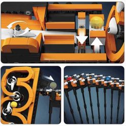 Mould King 26008 Great Ball Contraption Harp Track Ideas Creator 1508Pcs Building Blocks Bricks Kids Toy Mould King 26008 Great Ball Contraption Harp Track Ideas Creator Building Blocks Bricks