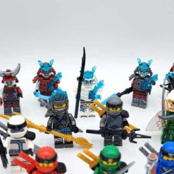 Ninjago Season 11 Blizzard Samurai Army Masters of Spinjitzu 24 Brick Figures Collection Kids Toy Gift Ninjago Season 11 Blizzard Samurai Army Masters of Spinjitzu Minifigures