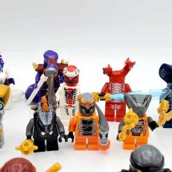Ninjago vs Serpentine Army Masters of Spinjitzu 24 Brick Figures Kids Toy Gift Ninjago vs Serpentine Army Masters of Spinjitzu Minifigures Kids Toys