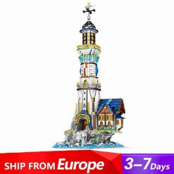 Reobrix Lighthouse 66028 Medieval European Architecture Modular Building Blocks Bricks