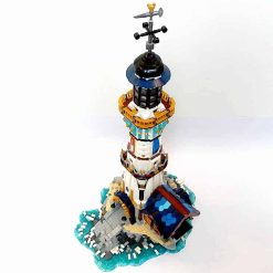 Reobrix Lighthouse 66028 Medieval European Architecture 3228Pcs Modular Building Blocks Bricks Kids Toy Reobrix Lighthouse 66028 Medieval European Architecture Modular Building Blocks Bricks