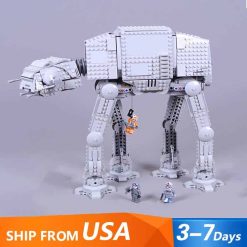 Star Wars AT AT Walker 75288 Empire Strikes Back Ground Vehicle 1267Pcs Building Blocks Kids Toy 99920 70666 4545