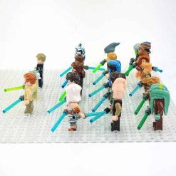 Star Wars Jedi Knights Jedi Order Army 16 Brick Figures Collection Kids Toy Gift Star Wars Jedi Knights Jedi Order Army Minifigures Kids Toy