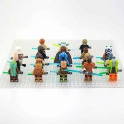 Star Wars Jedi Knights Jedi Order Army 16 Brick Figures Collection Kids Toy Gift Star Wars Jedi Knights Jedi Order Army Minifigures Kids Toy