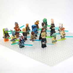 Star Wars Jedi Knights Jedi Order Army 16 Brick Figures Collection Kids Toy Gift Star Wars Jedi Knights Jedi Order Army Minifigures Kids Toy