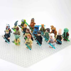 Star Wars Jedi Knights Jedi Order Army 16 Brick Figures Collection Kids Toy Gift Star Wars Jedi Knights Jedi Order Army Minifigures Kids Toy