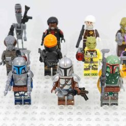 Star Wars Mandalorian Boba Fett Bounty Hunter Guild 10 Brick Figures Collection Kids Toy Star Wars Mandalorian Boba Fett Bounty Hunter Guild Minifigures Kids Toy