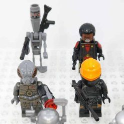 Star Wars Mandalorian Boba Fett Bounty Hunter Guild 10 Brick Figures Collection Kids Toy Star Wars Mandalorian Boba Fett Bounty Hunter Guild Minifigures Kids Toy