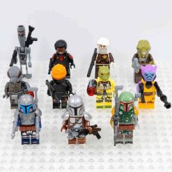 Star Wars Mandalorian Boba Fett Bounty Hunter Guild 10 Brick Figures Collection Kids Toy Star Wars Mandalorian Boba Fett Bounty Hunter Guild Minifigures Kids Toy