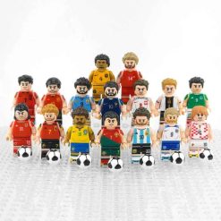 FIFA Football World Cup Soccer Minifigures Ronaldo Messi Neymar Kids Toy