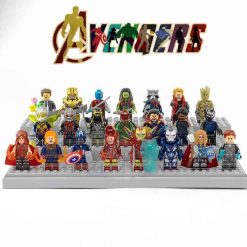 Marvel Avengers End Game Minifigures Iron Man Thor Hulk Captain America Kids Toy