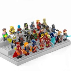 Marvel Avengers End Game Minifigures Iron Man Thor Hulk Captain America Kids Toy