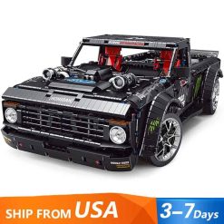 Mould King 13082 Ford F150 Hoonicorn Technic Off Road Truck Remote Control Building Blocks Bricks