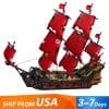 Mould King 13109 Pirates of the Caribbean Queen Anne’s Revenge Pirate Ship Building Blocks