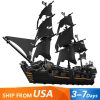 Mould King 13111Pirates of the Caribbean Black Pearl Pirate Ship Building Blocks