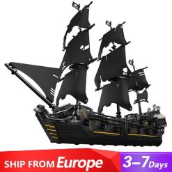 Mould King 13111Pirates of the Caribbean Black Pearl Pirate Ship Building Blocks