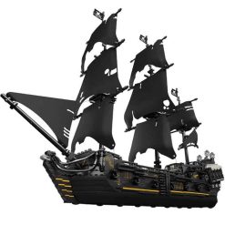 Mould King 13111Pirates of the Caribbean Black Pearl Pirate Ship Building Blocks