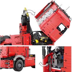 Mould King 19005 19005T Tractor Truck Technic Remote Control 8193Pcs Building Blocks Bricks Kids Toy Mould King 19005 19005T Tractor Truck Technic Remote Control Building Blocks Bricks Kids Toy