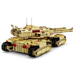 Mould King 20011 Mammoth Tank Panzer MKII Technic With Remote Control 3269Pcs Building Blocks Kids Toy Mould King 20011 Mammoth Tank Panzer MKII Technic With Remote Control Building Blocks