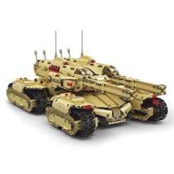Mould King 20011 Mammoth Tank Panzer MKII Technic With Remote Control 3269Pcs Building Blocks Kids Toy Mould King 20011 Mammoth Tank Panzer MKII Technic With Remote Control Building Blocks