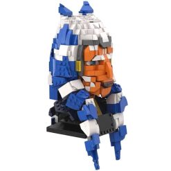 Star Wars Ahsoka Tano Jedi Fulcrum MOC-87040 Mask Bust Helmet 1054Pcs Building Blocks Kids Toy Star Wars Ahsoka Tano Jedi Fulcrum MOC-87040 Mask Bust Collection Building Blocks