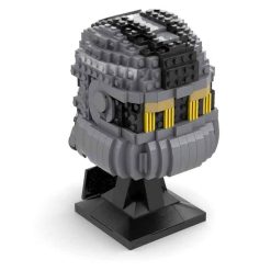 Star Wars Bad Batch Echo Helmet MOC-80127 Mask Clone Force 99 651Pcs Building Blocks Kids Toy Star Wars Bad Batch Echo Helmet MOC-80127 Mask Clone Force 99 Building Blocks