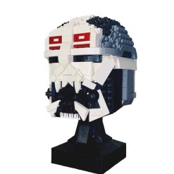 Star Wars Bad Batch Wrecker Helmet MOC-84550 Mask Bust Collection 770Pcs Building Blocks Kids Toy Star Wars Bad Batch Wrecker Helmet MOC-84550 Mask Bust Collection Building Blocks