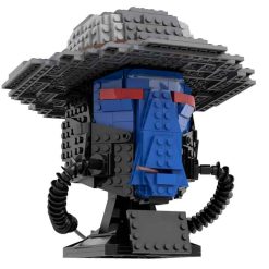 Star Wars Cad Bane Bounty Hunter MOC-80873 Helmet Bust Mask Collection 598Pcs Building Blocks Kids Toy Star Wars Cad Bane Bounty Hunter MOC-80873 Helmet Bust Mask Building Blocks