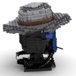 Star Wars Cad Bane Bounty Hunter MOC-80873 Helmet Bust Mask Collection 598Pcs Building Blocks Kids Toy Star Wars Cad Bane Bounty Hunter MOC-80873 Helmet Bust Mask Building Blocks