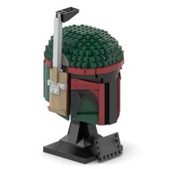 Star Wars Mandalorian Boba Fett MOC-128334 Helmet Bust Mask Collection 722Pcs Building Blocks Kids Toy Star Wars Mandalorian Boba Fett MOC-128334 Helmet Bust Mask Building Blocks Kids Toy