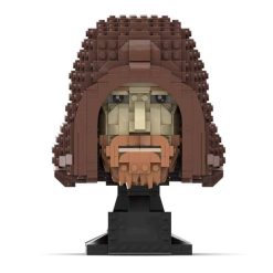 Star Wars Obi Wan Kenobi Jedi MOC-121600 Helmet Bust Collection 830Pcs Building Blocks Kids Toy Star Wars Obi Wan Kenobi Helmet Jedi MOC-121600 Mask Helmet Building Blocks Kids Toy