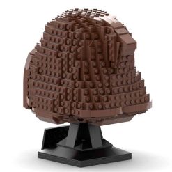 Star Wars Obi Wan Kenobi Jedi MOC-121600 Helmet Bust Collection 830Pcs Building Blocks Kids Toy Star Wars Obi Wan Kenobi Helmet Jedi MOC-121600 Mask Helmet Building Blocks Kids Toy