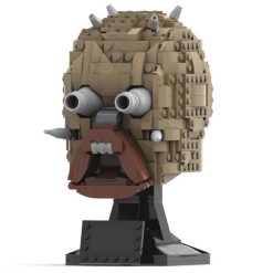 Star Wars Tusken Raider Sand People MOC-73338 Mask Bust Building Blocks