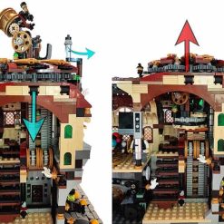 Steam Powered Science Exploratorium MOC-121751 Steam Punk Research Facility 3455Pcs Building Blocks Kids Toy Steam Powered Science Exploratorium MOC-121751 Steam Punk Research Facility Building Blocks