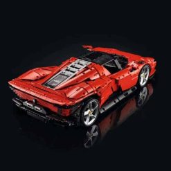 TGL 006 Ferrari Daytona SP3 1:8 42143 Technic Super Sports Race Car Hyper Car 3778Pcs Building Blocks Kids Toy 50003 TGL 006 Ferrari Daytona SP3 8:1 42143 50003 Technic Super Sports Race Car Hyper Car Building Blocks