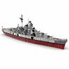 WW2 German Bismarck 1:200 MOC-29408 C4695 Military Warship Battleship Building Blocks