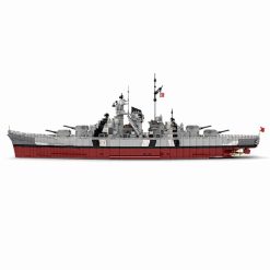 WW2 German Bismarck 1:200 MOC-29408 Military Warship Battleship 7164Pcs Building Blocks Kids Toy C4695 WW2 German Bismarck 1:200 MOC-29408 C4695 Military Warship Battleship Building Blocks